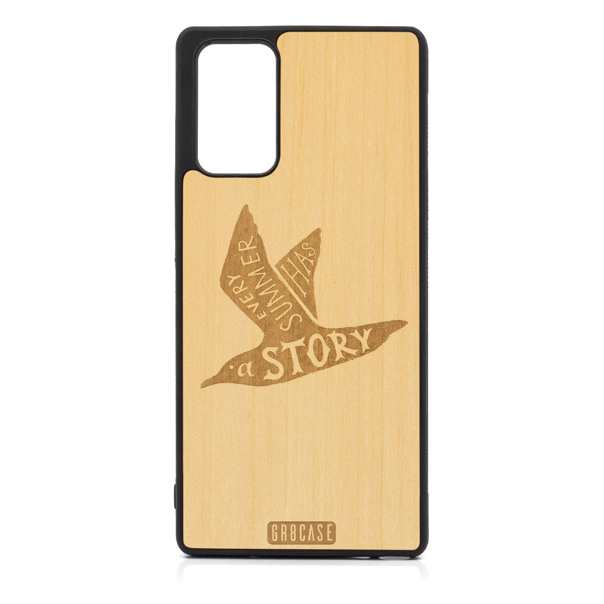 Every Summer Has A Story (Seagull) Design Wood Case For Samsung Galaxy A71 5G