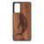 I'm Happy Anywhere I Can See The Ocean (Whale) Design Wood Case For Samsung Galaxy A52 5G
