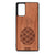 Pineapple Design Wood Case For Samsung Galaxy A71 5G