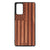 USA Flag Design Wood Case For Samsung Galaxy A72 5G