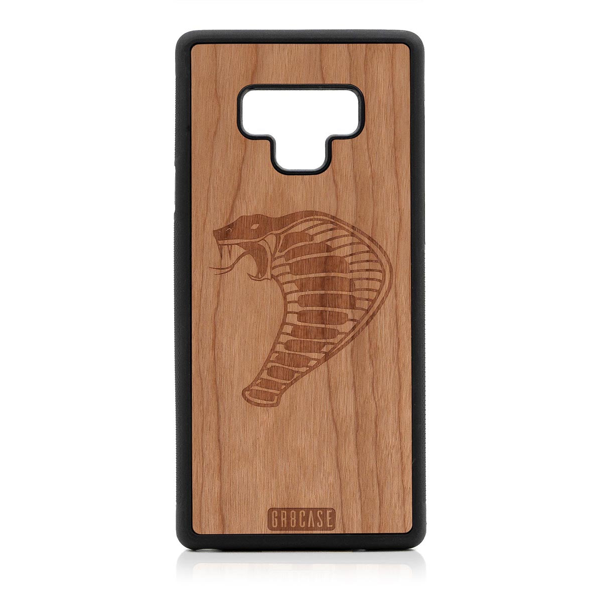 Cobra Design Wood Case For Samsung Galaxy Note 9 by GR8CASE