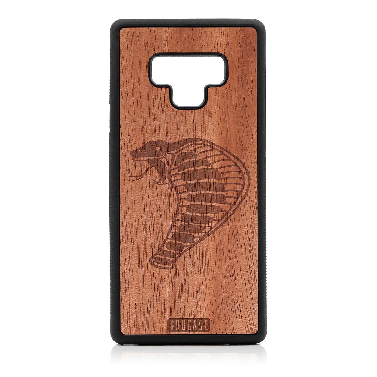 Cobra Design Wood Case For Samsung Galaxy Note 9 by GR8CASE