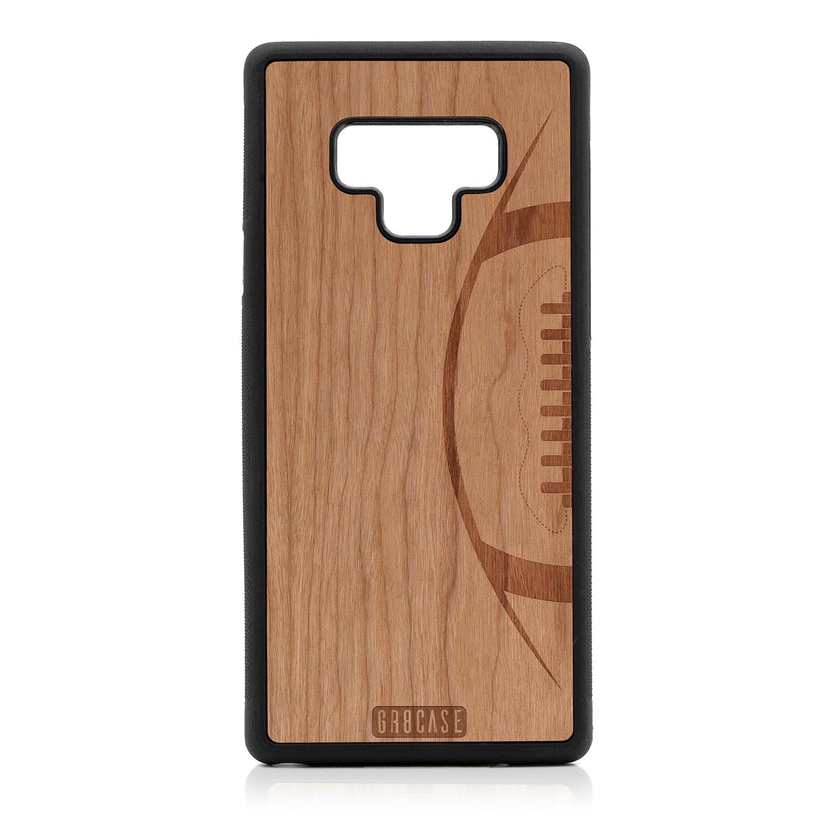Football Design Wood Case For Samsung Galaxy Note 9 by GR8CASE