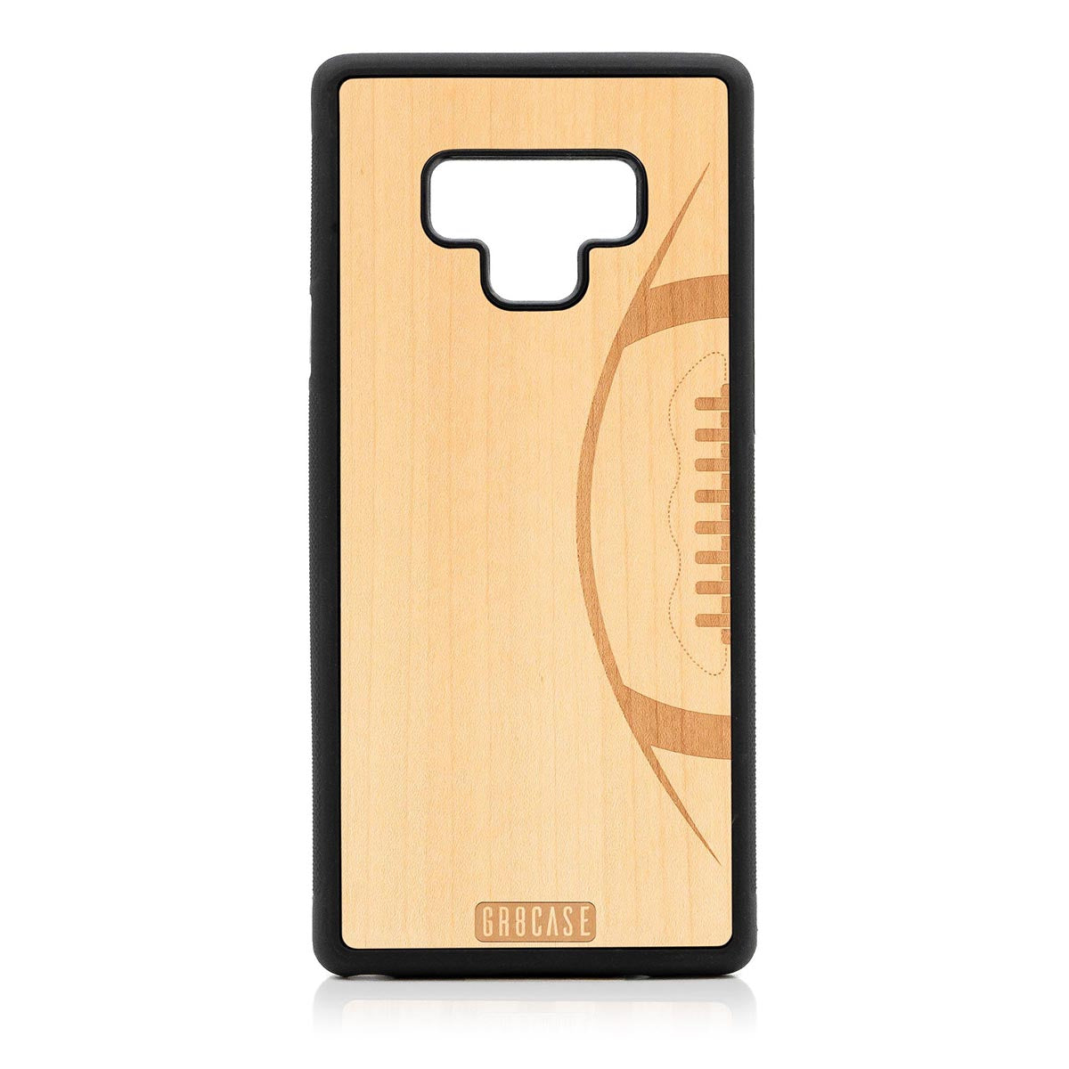 Football Design Wood Case For Samsung Galaxy Note 9 by GR8CASE
