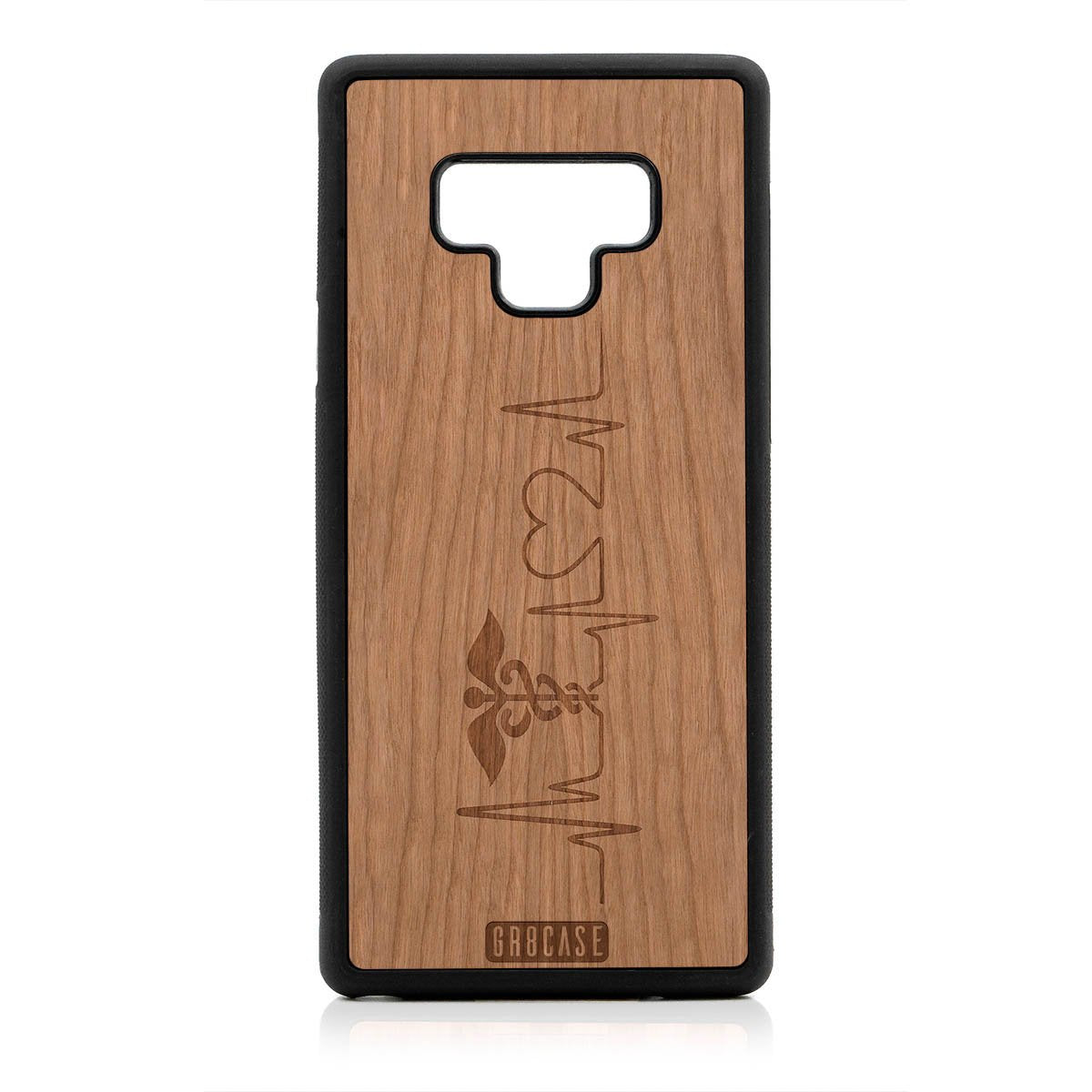 Hero's Heart (Nurse, Doctor) Design Wood Case Samsung Galaxy Note 9 by GR8CASE