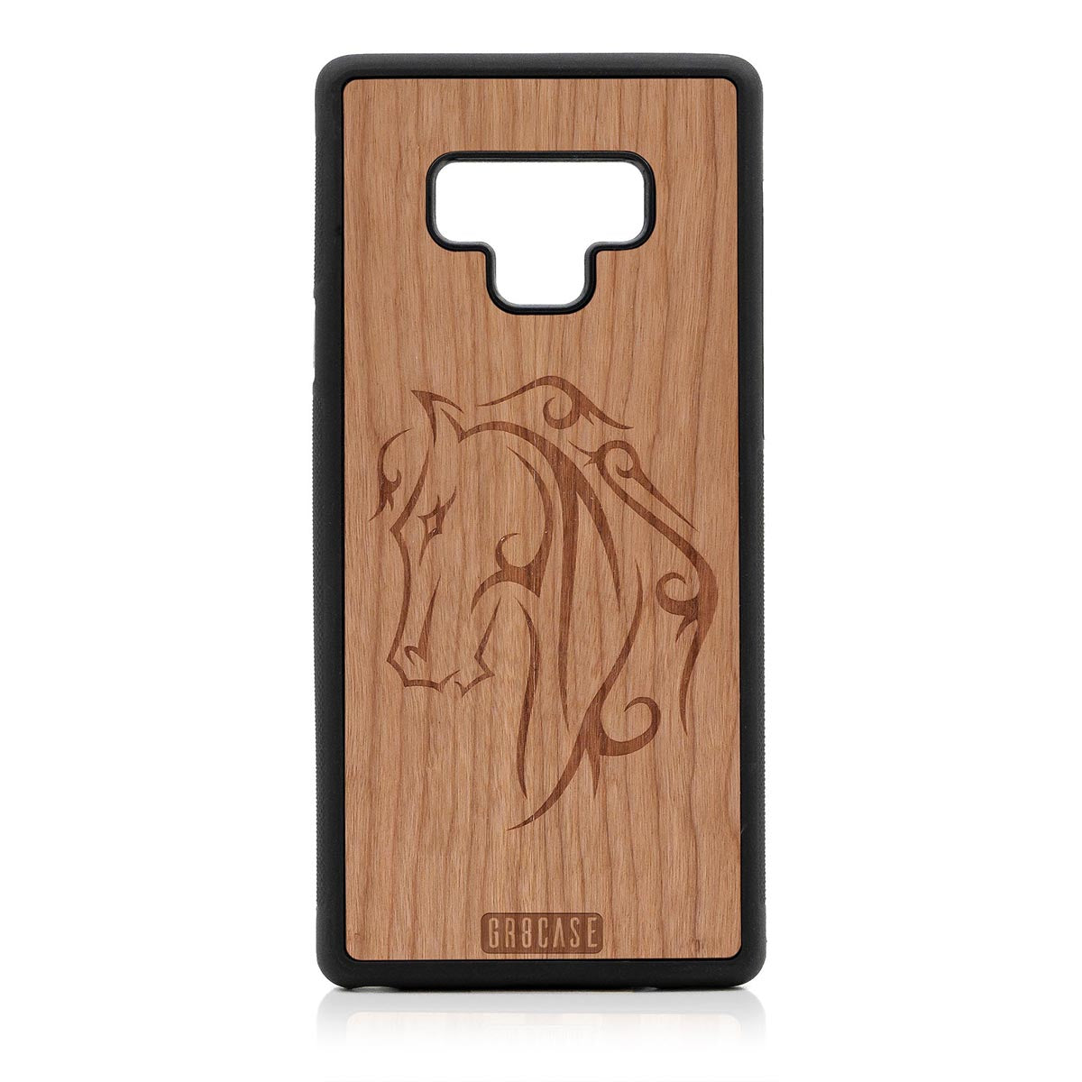 Horse Tattoo Design Wood Case Samsung Galaxy Note 9 by GR8CASE