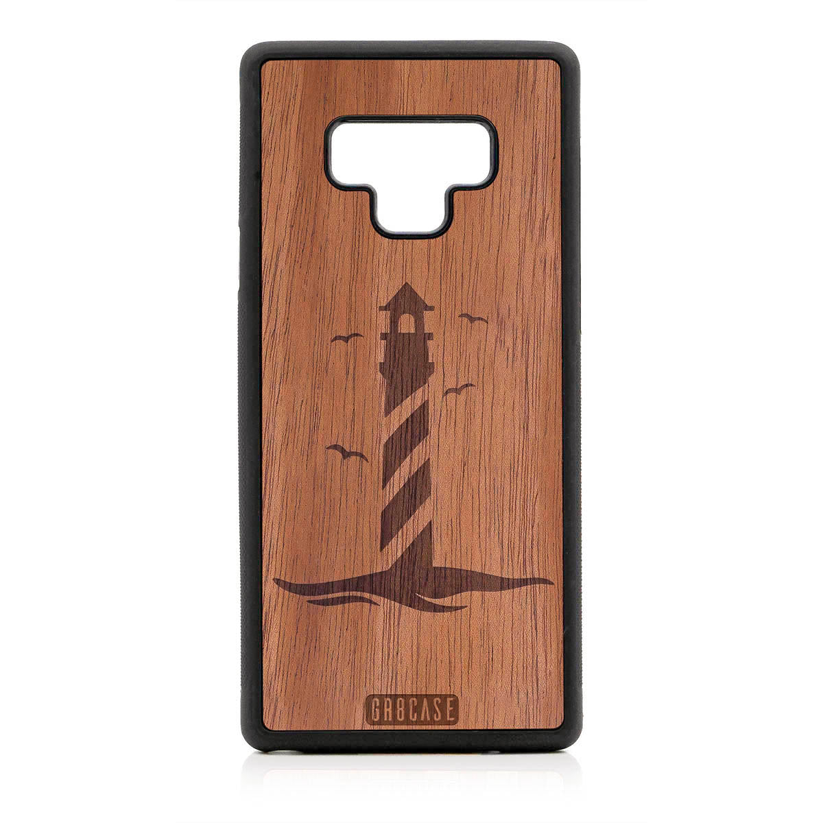 Lighthouse Design Wood Case For Samsung Galaxy Note 9