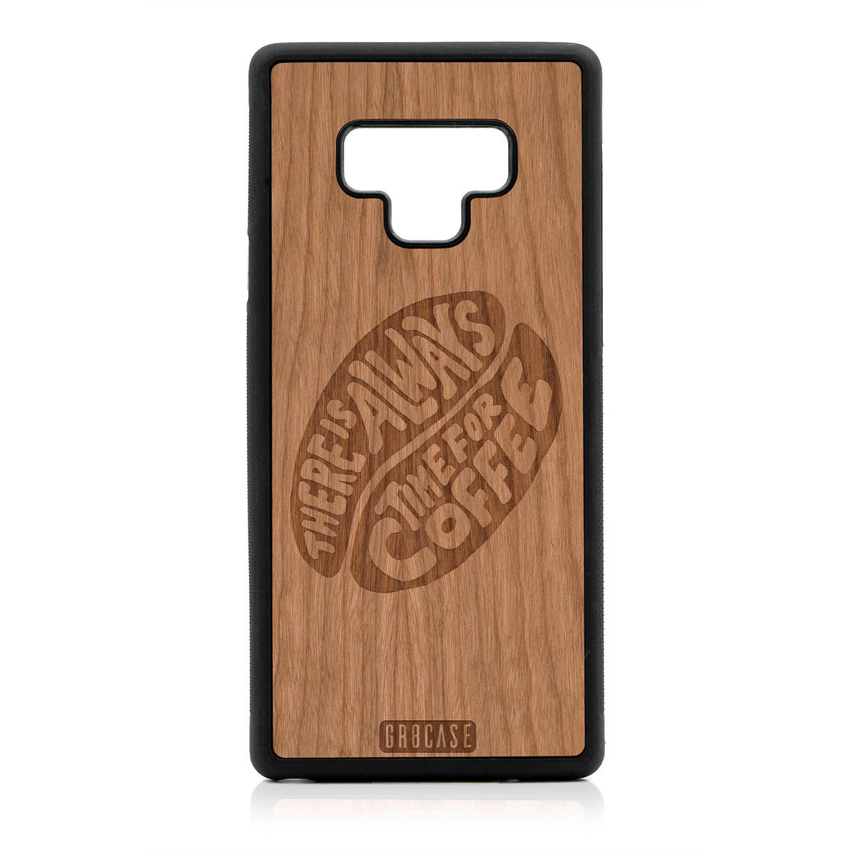 There Is Always Time For Coffee Design Wood Case For Samsung Galaxy Note 9