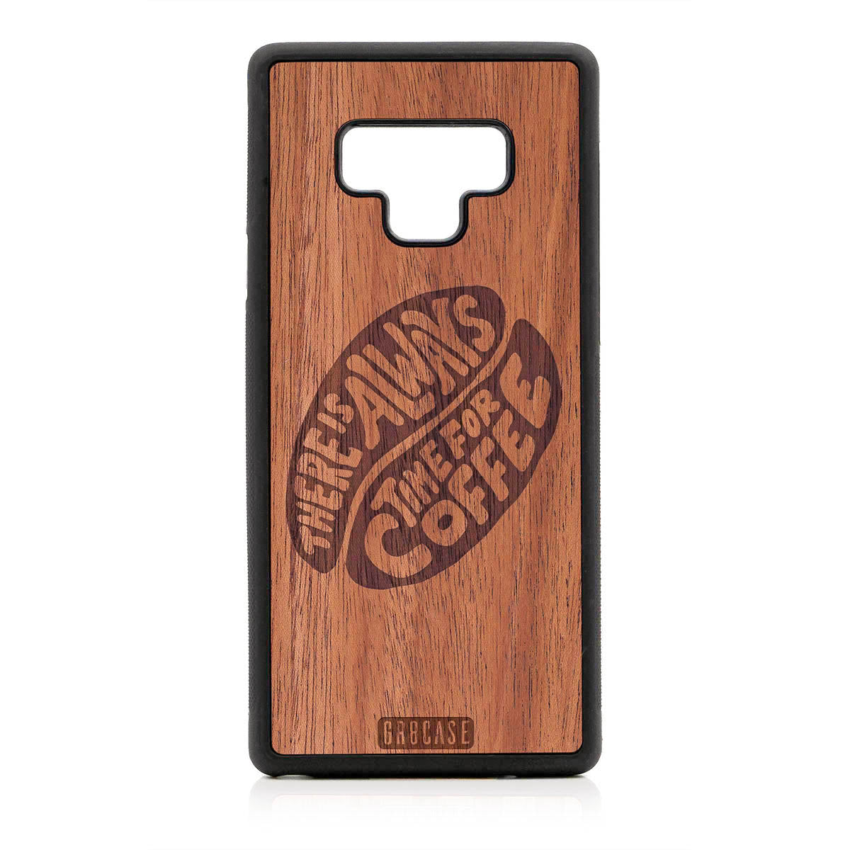 There Is Always Time For Coffee Design Wood Case For Samsung Galaxy Note 9