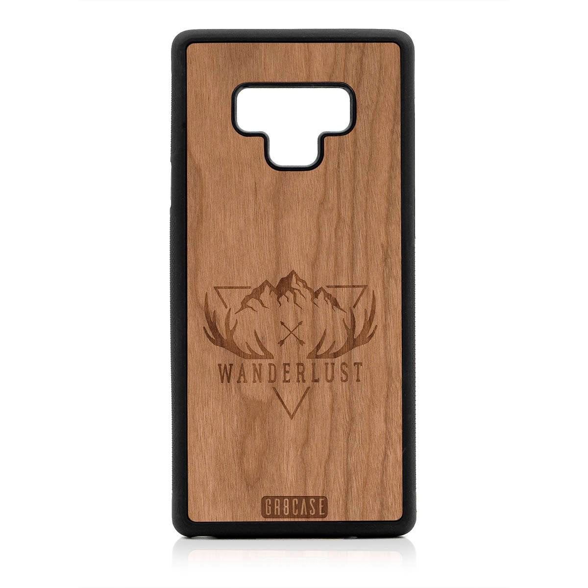Wanderlust Design Wood Case For Samsung Galaxy Note 9