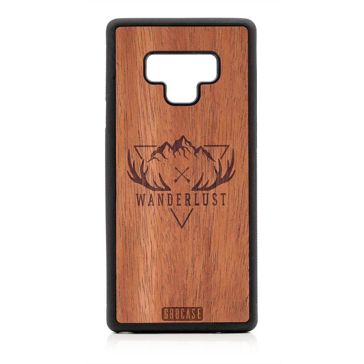 Wanderlust Design Wood Case For Samsung Galaxy Note 9