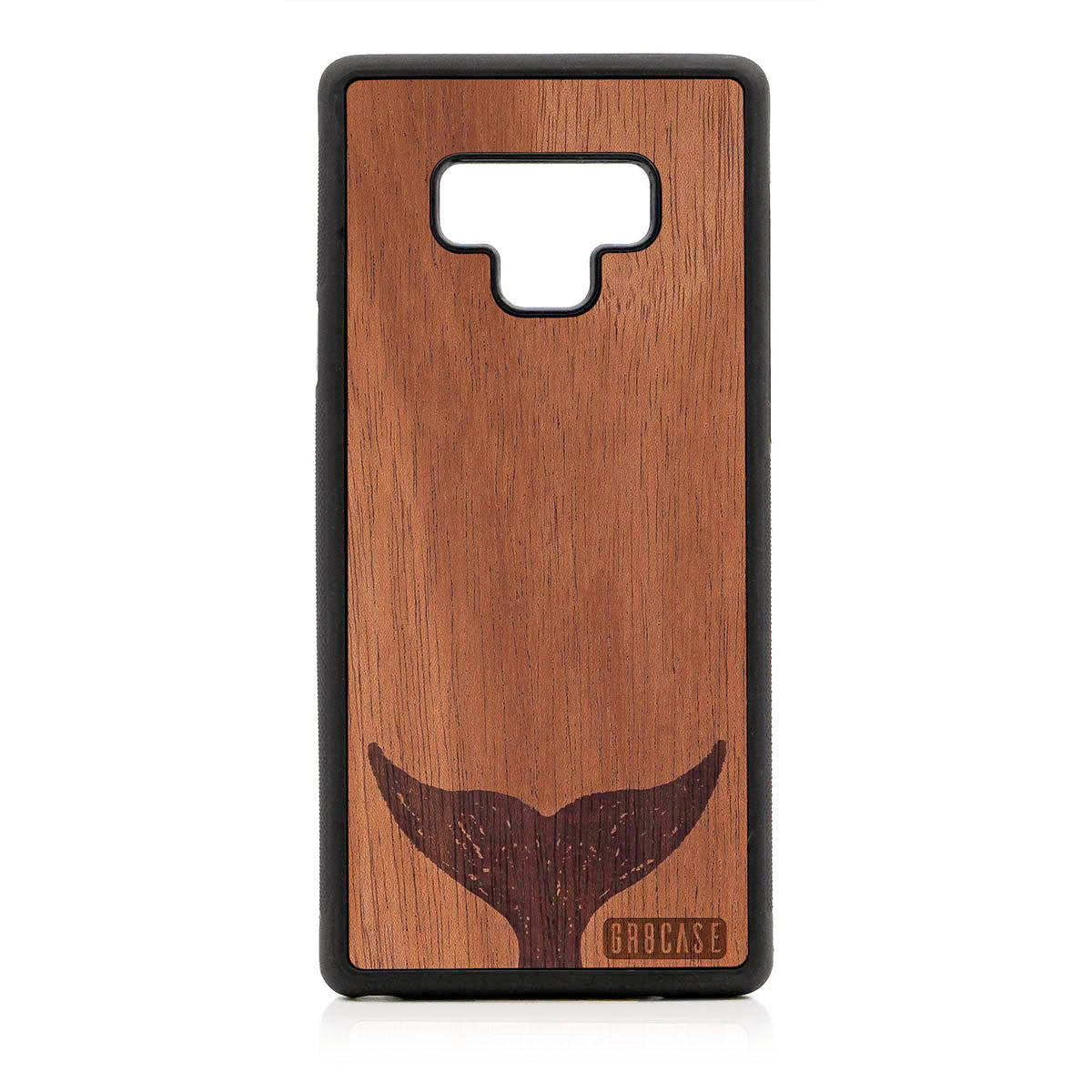 Whale Tail Design Wood Case For Samsung Galaxy Note 9