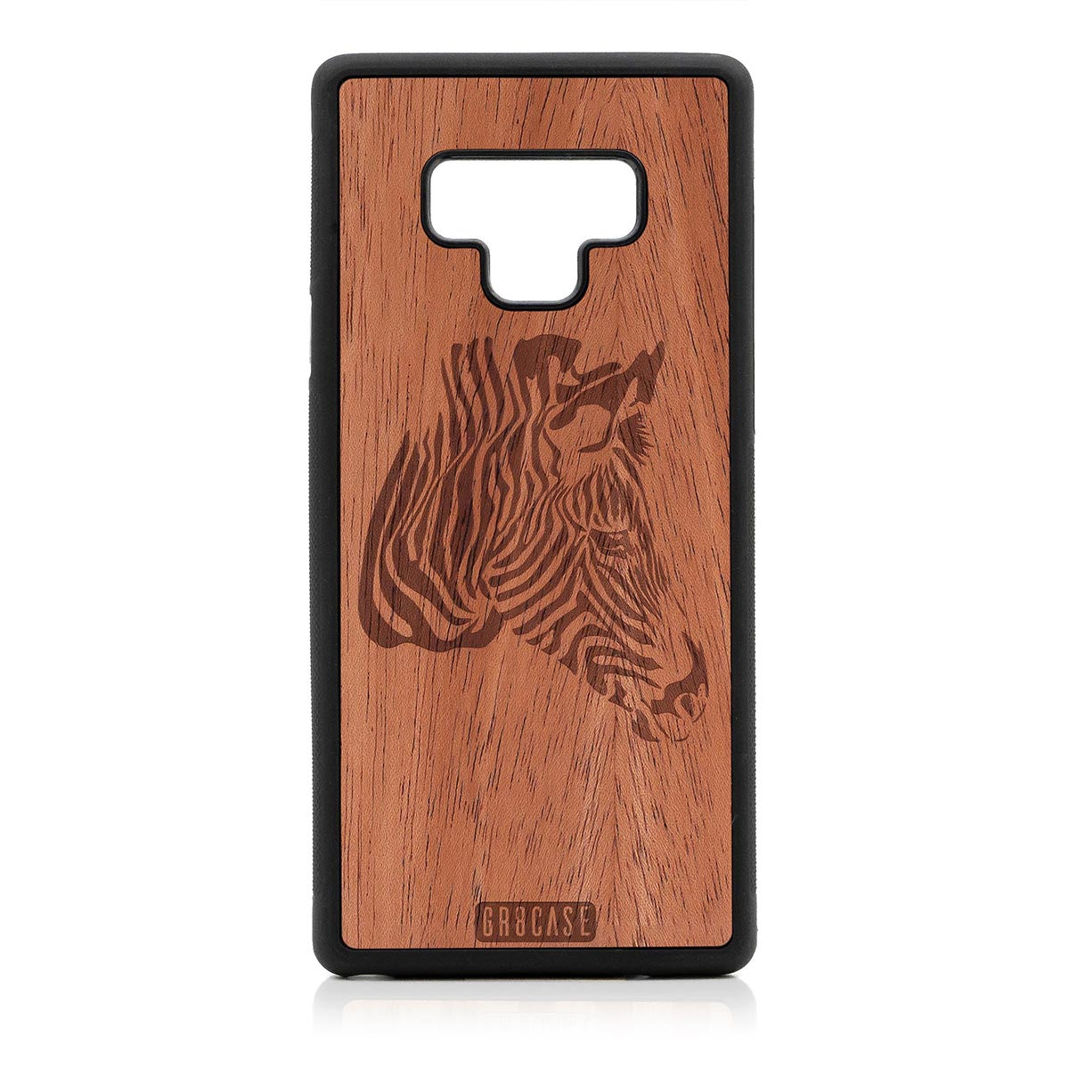 Zebra Design Wood Case For Samsung Galaxy Note 9