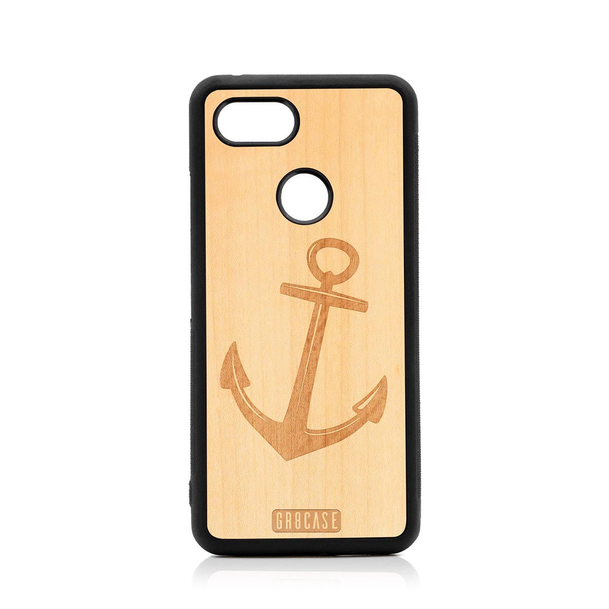Anchor Design Wood Case For Google Pixel 3 by GR8CASE