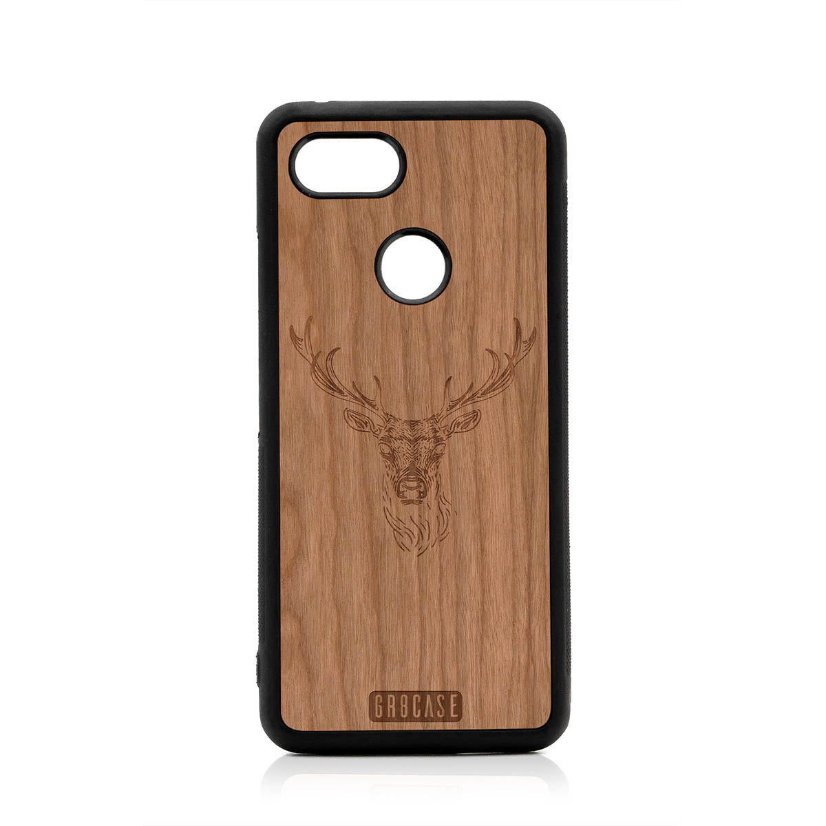 Elk Buck Design Wood Case For Google Pixel 3 by GR8CASE