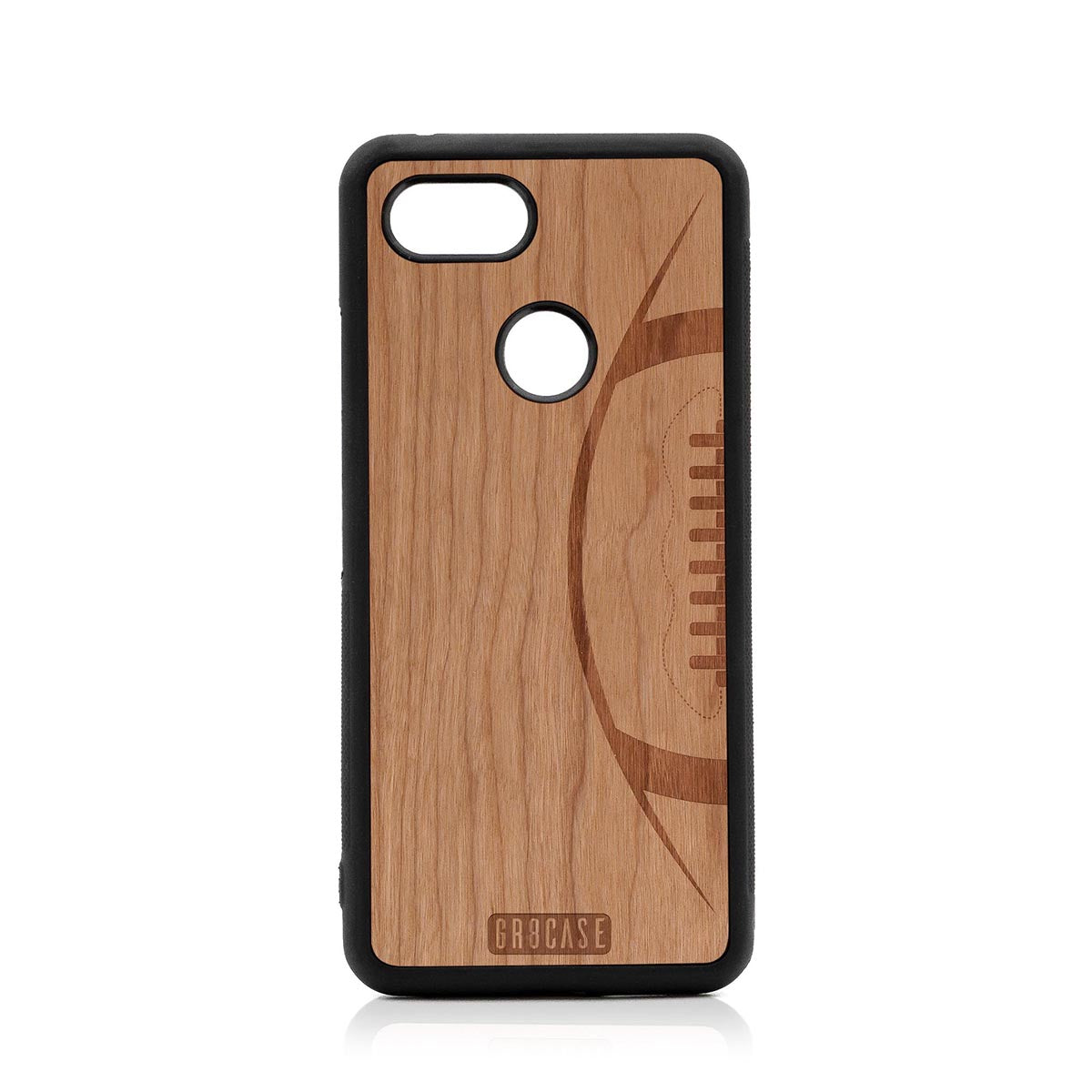 Football Design Wood Case For Google Pixel 3 by GR8CASE