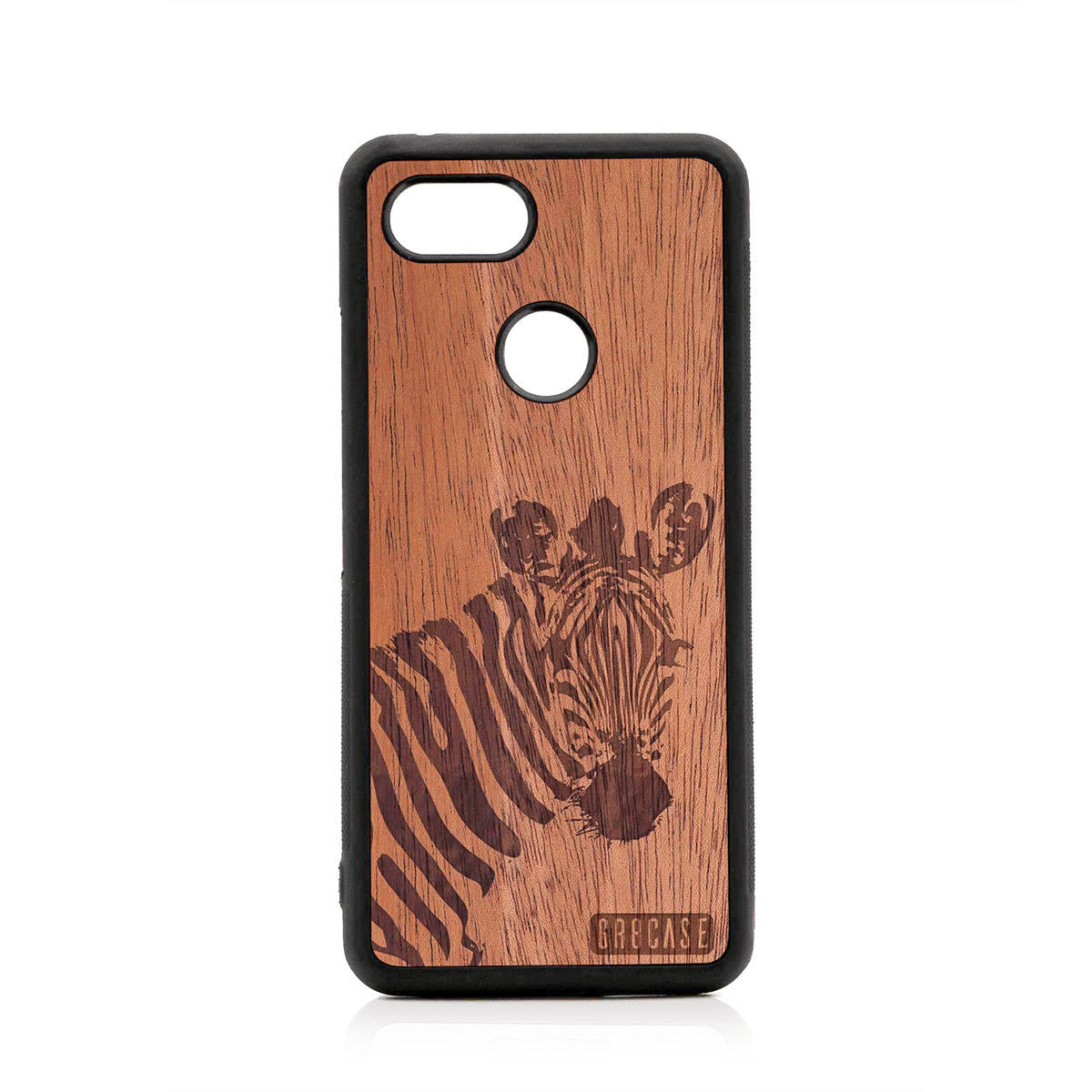 Lookout Zebra Design Wood Case For Google Pixel 3