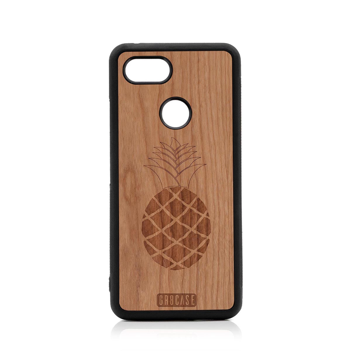 Pineapple Design Wood Case Google Pixel 3 by GR8CASE