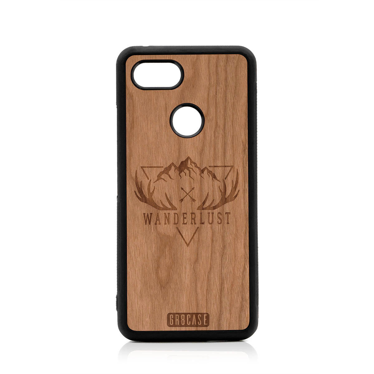 Wanderlust Design Wood Case For Google Pixel 3