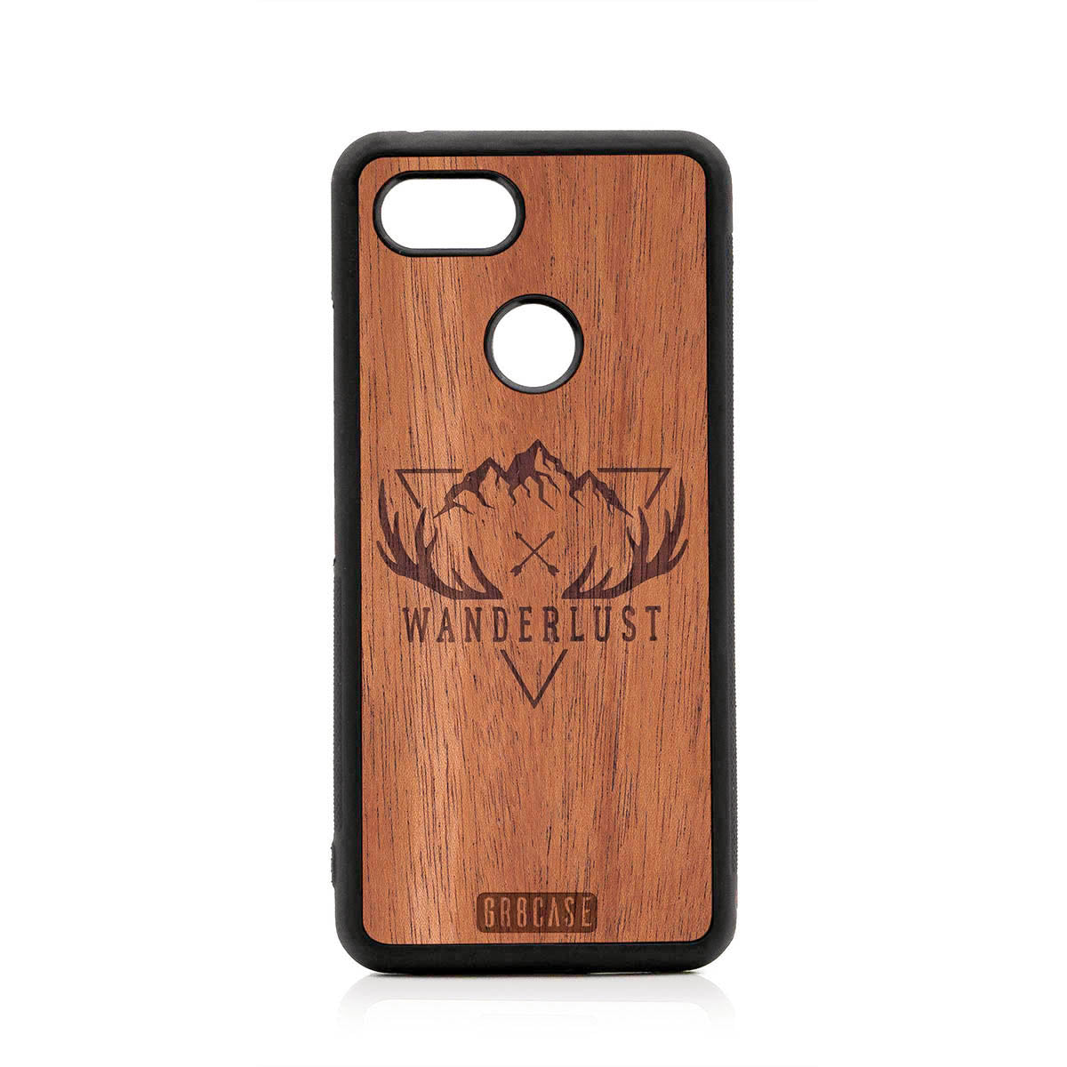 Wanderlust Design Wood Case For Google Pixel 3