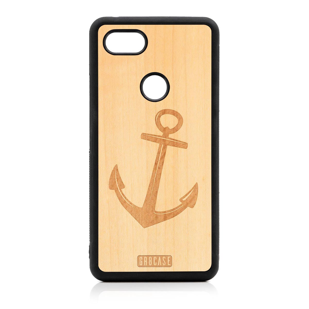 Anchor Design Wood Case For Google Pixel 3 XL by GR8CASE