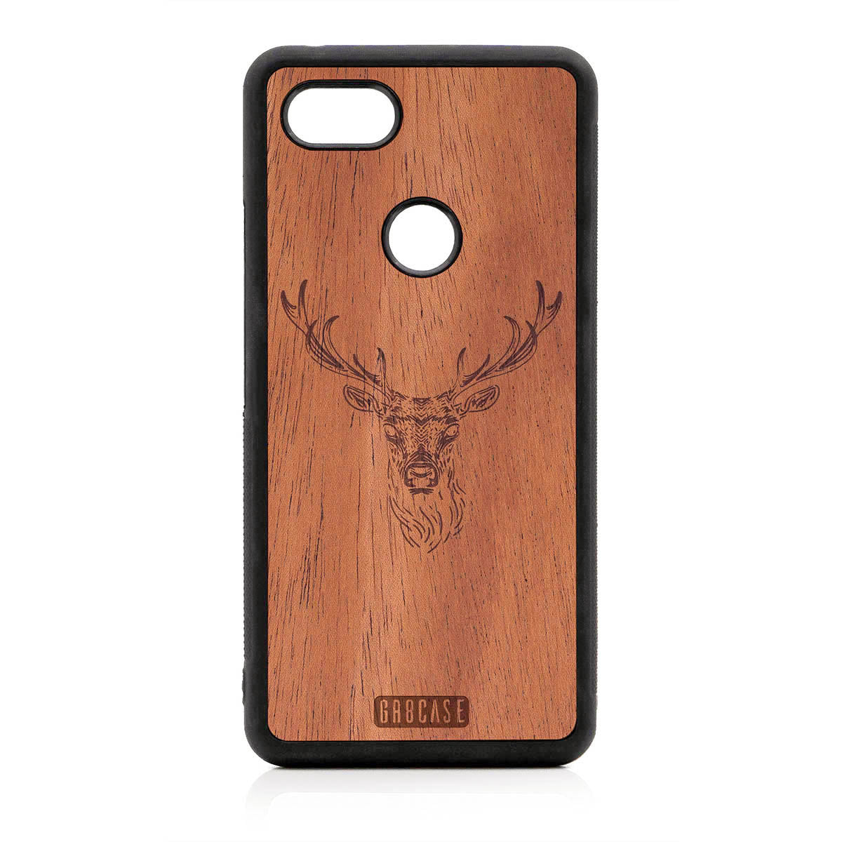 Elk Buck Design Wood Case For Google Pixel 3 XL by GR8CASE