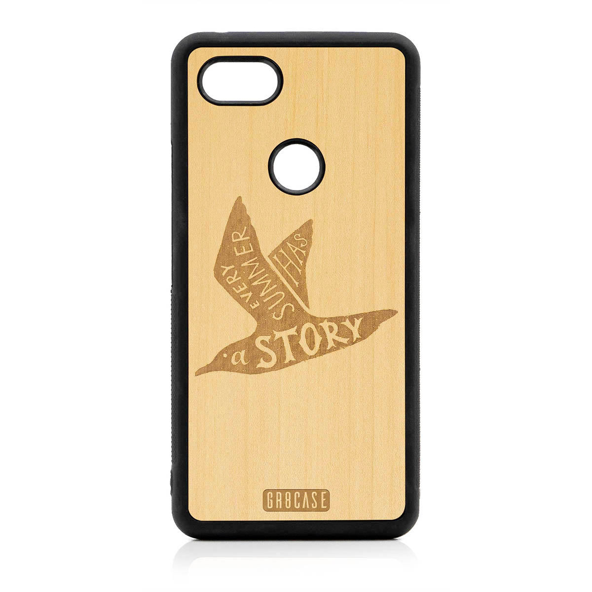Every Summer Has A Story (Seagull) Design Wood Case For Google Pixel 3 XL