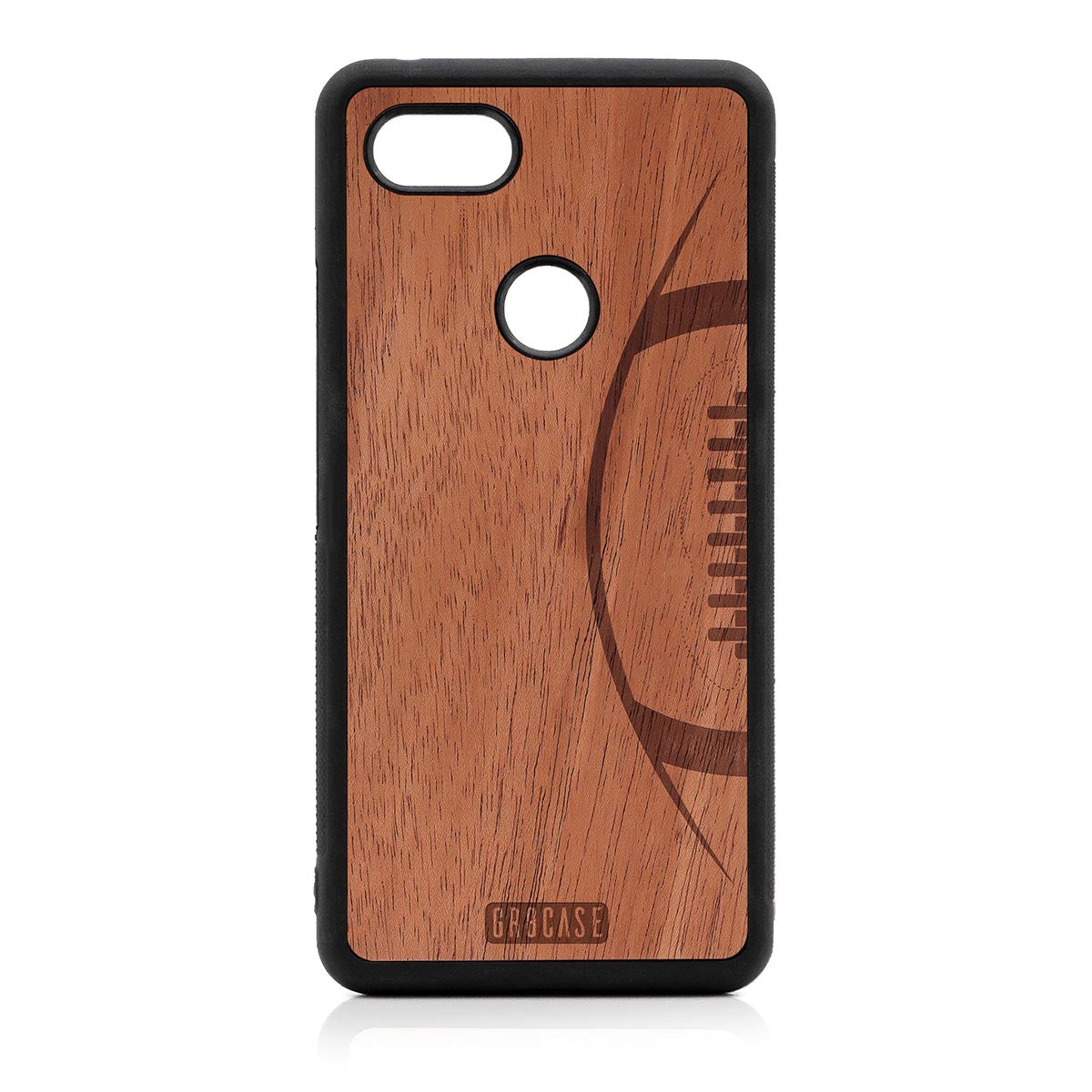 Football Design Wood Case For Google Pixel 3 XL by GR8CASE