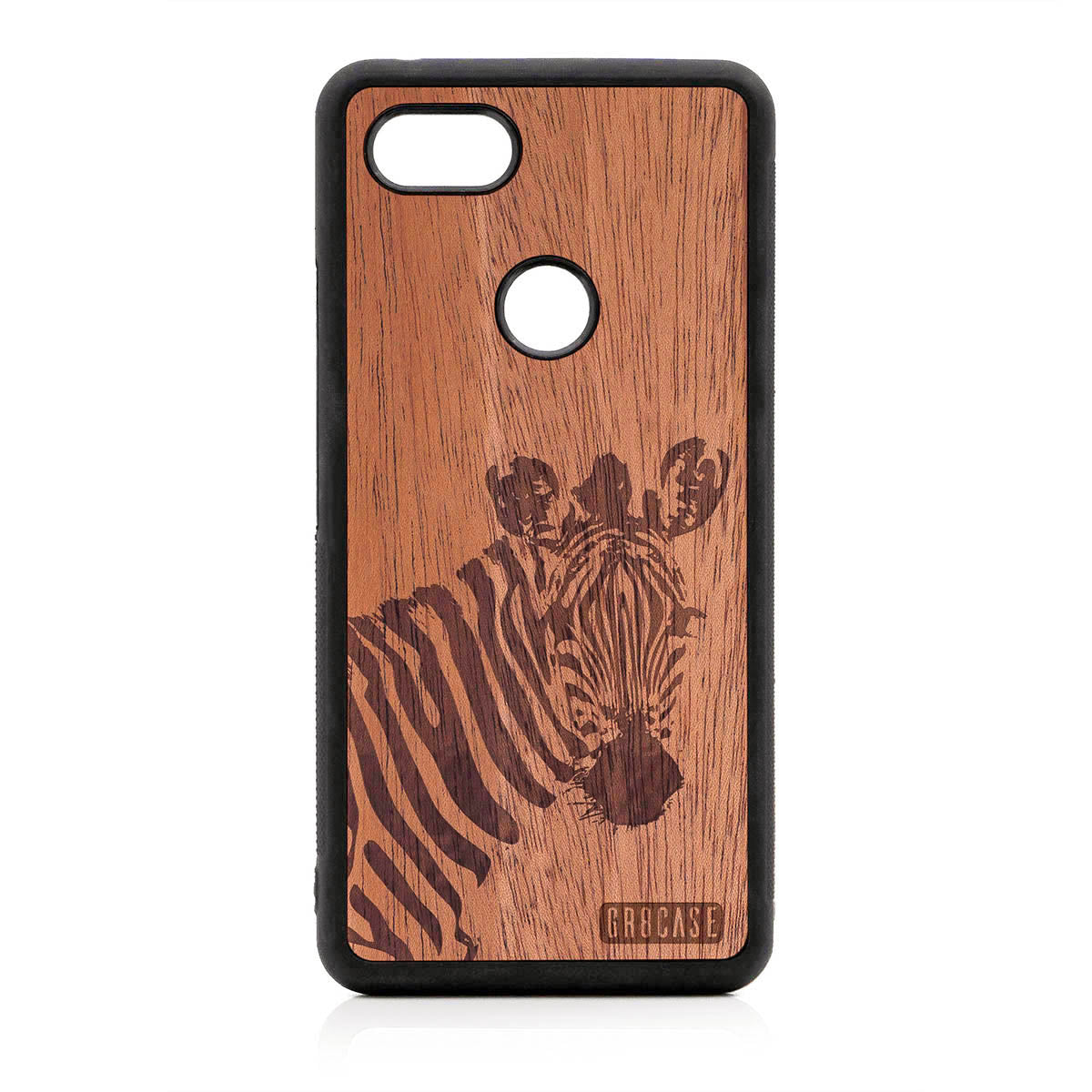 Lookout Zebra Design Wood Case For Google Pixel 3 XL