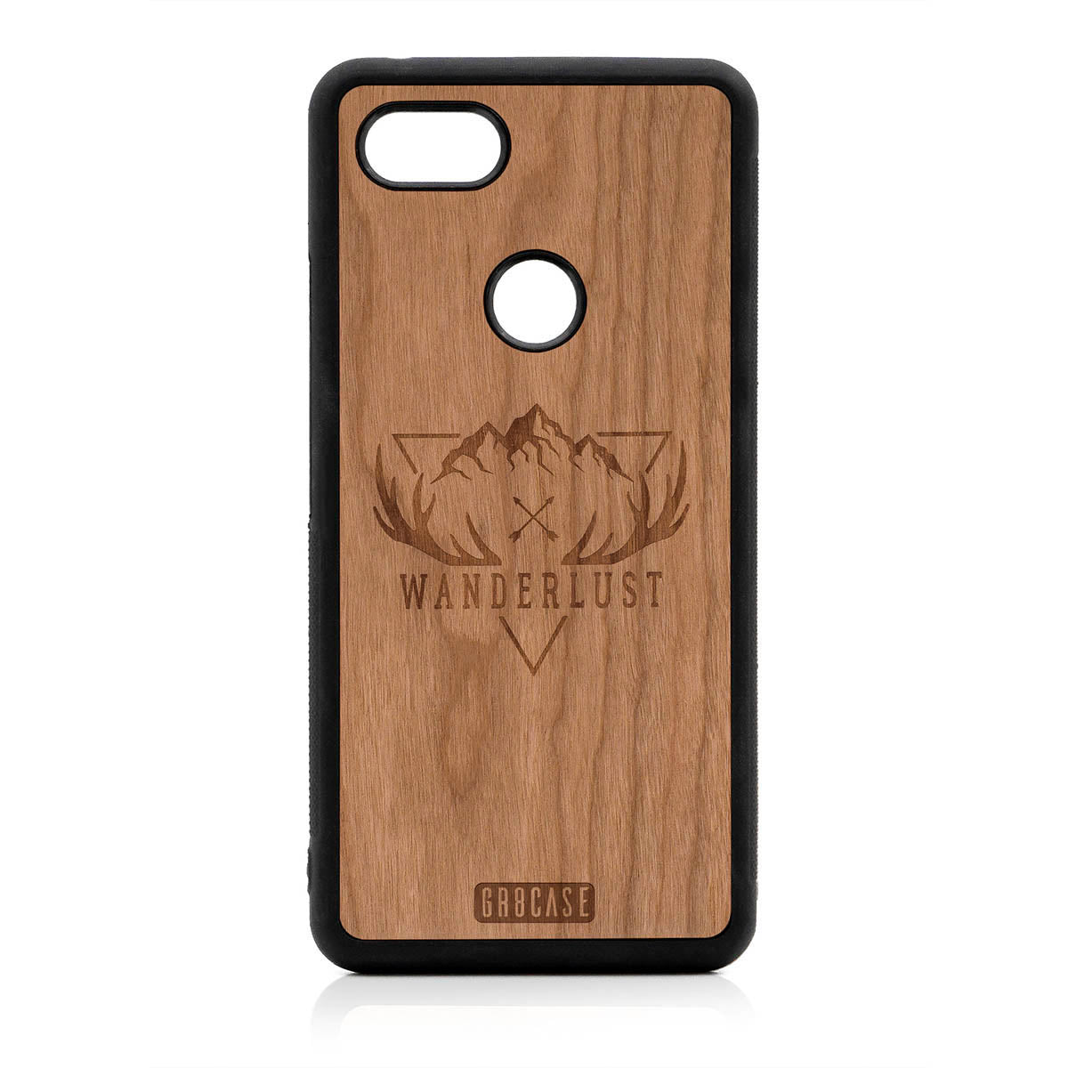 Wanderlust Design Wood Case For Google Pixel 3 XL