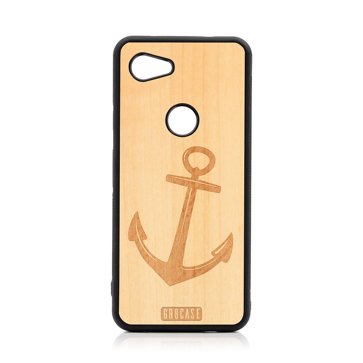 Anchor Design Wood Case For Google Pixel 3A XL by GR8CASE