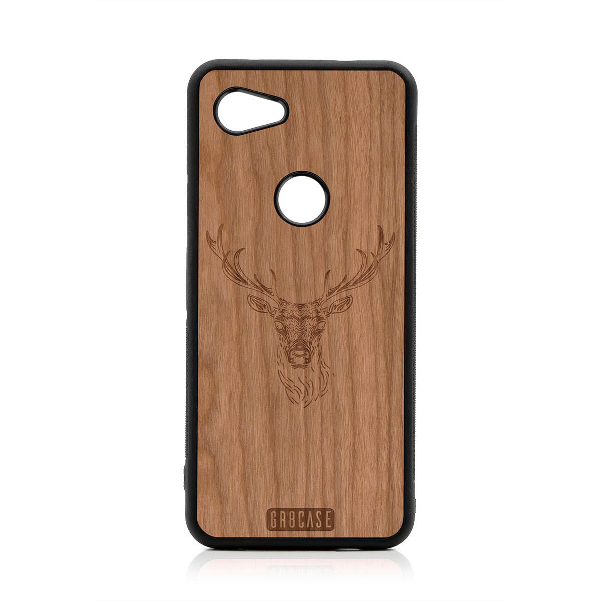 Elk Buck Design Wood Case For Google Pixel 3A XL by GR8CASE