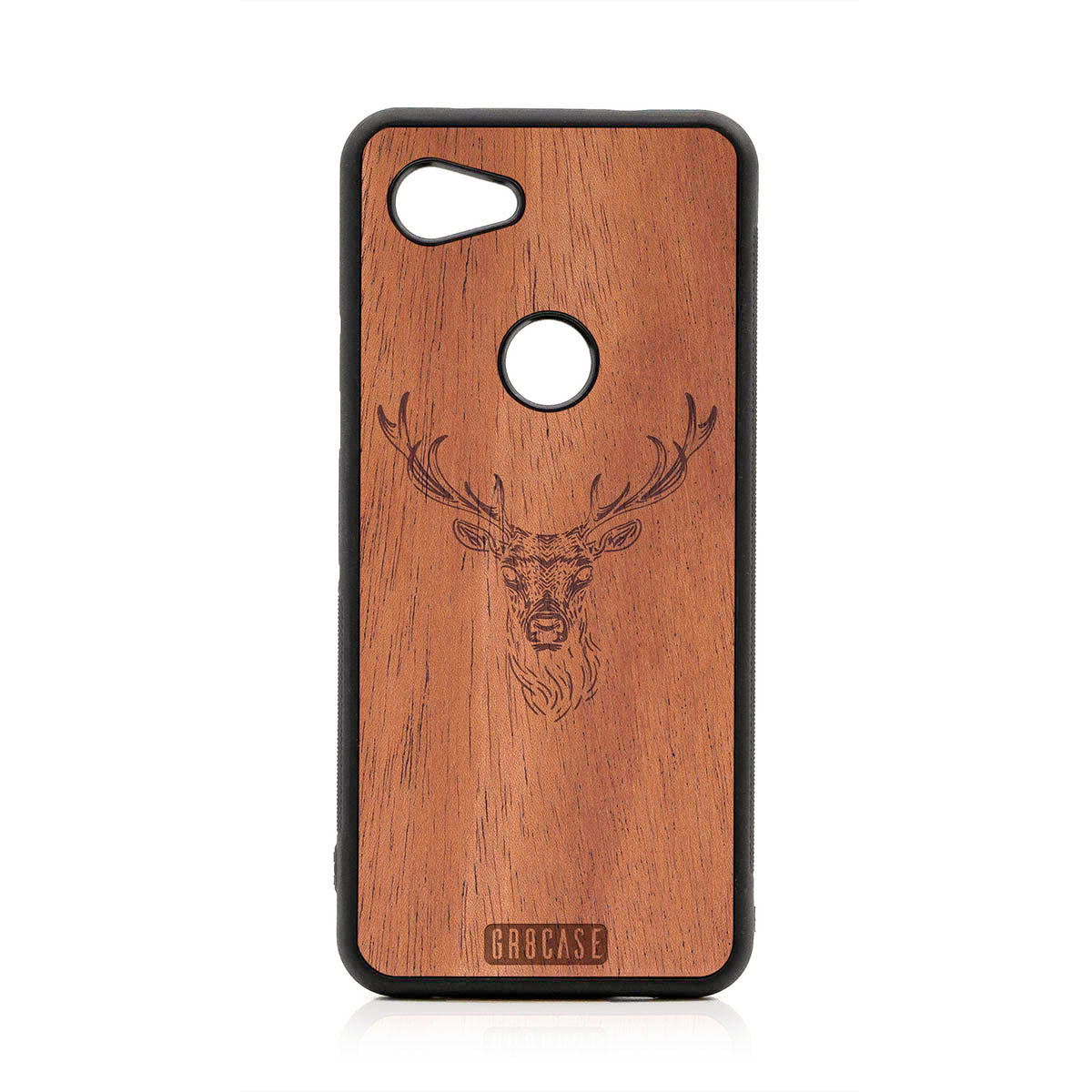 Elk Buck Design Wood Case For Google Pixel 3A XL by GR8CASE
