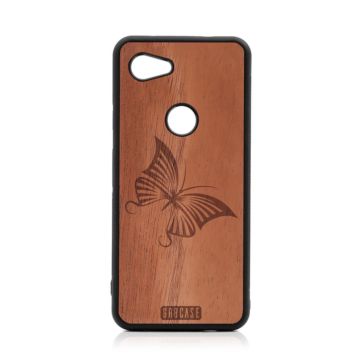 Butterfly  Design Wood Case Google Pixel 3A XL by GR8CASE