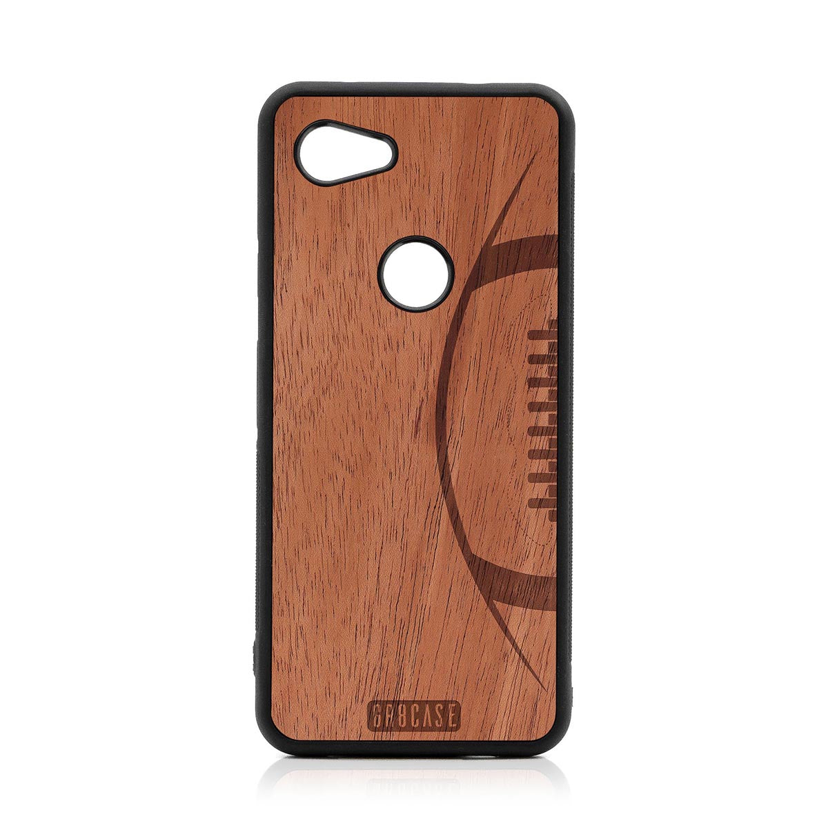 Football Design Wood Case For Google Pixel 3A XL by GR8CASE
