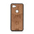 Furry Wolf Design Wood Case For Google Pixel 3A XL