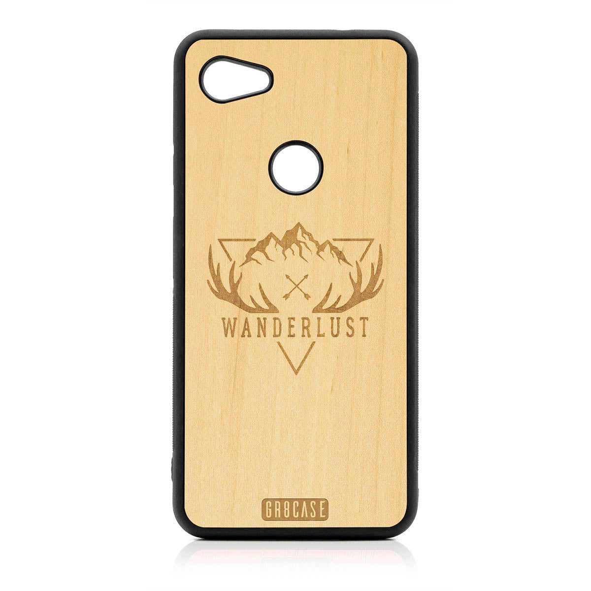 Wanderlust Design Wood Case For Google Pixel 3A