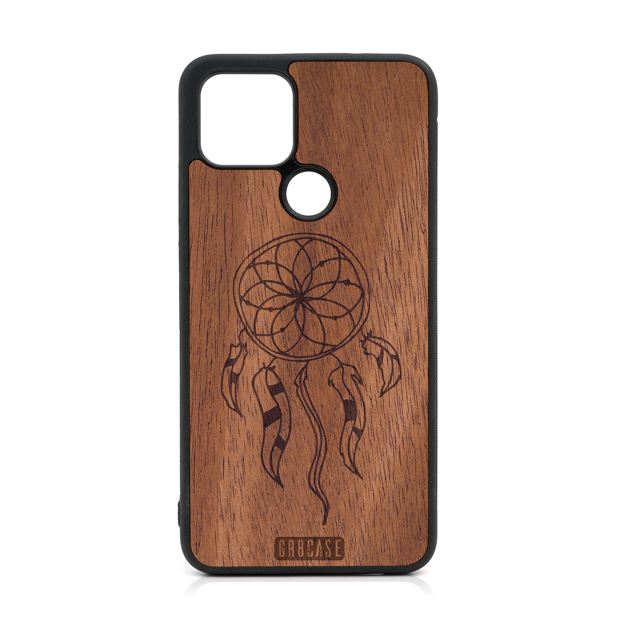 Dreamcatcher Design Wood Case For Google Pixel 5 XL/4A 5G