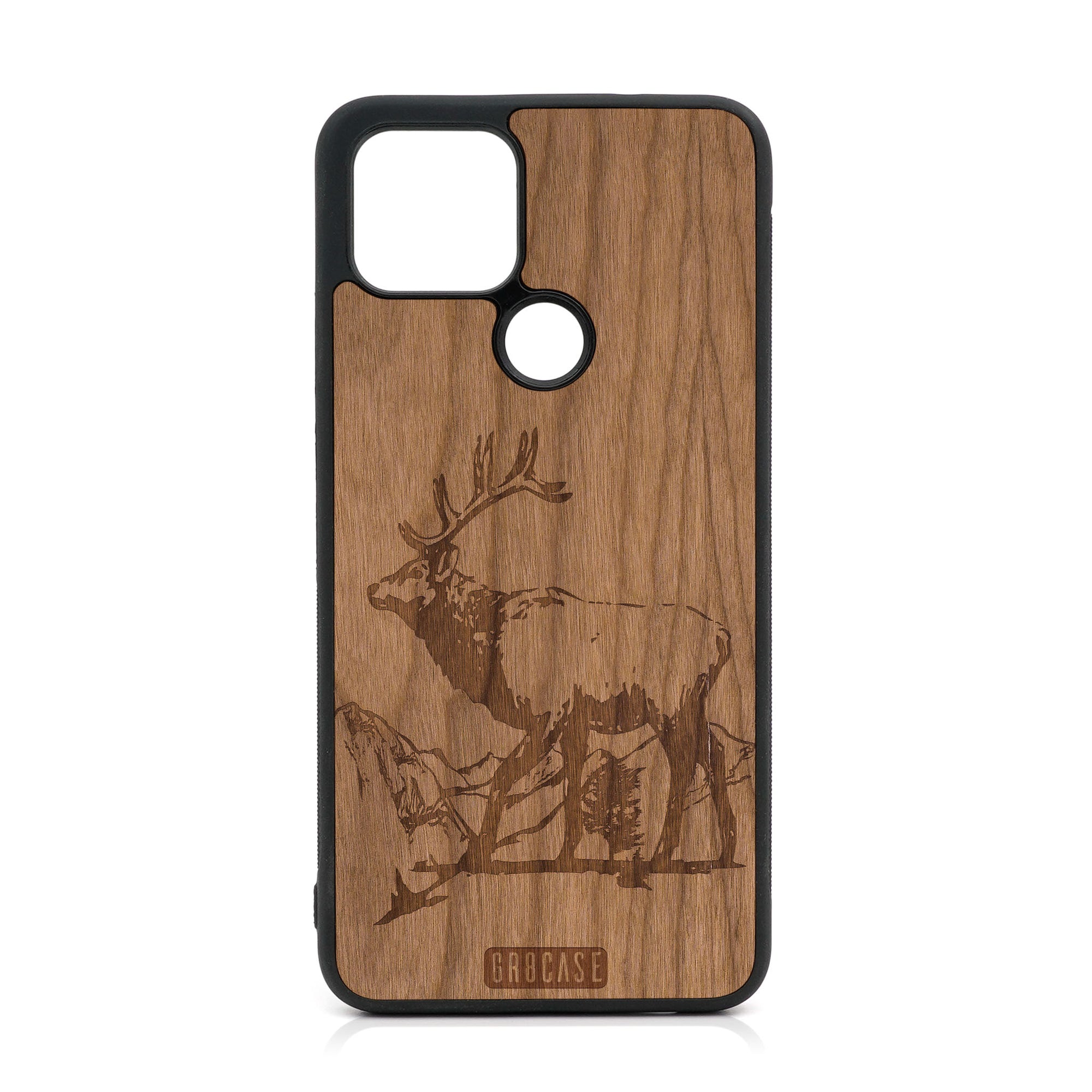 Elk Design Wood Case For Google Pixel 5 XL/4A 5G