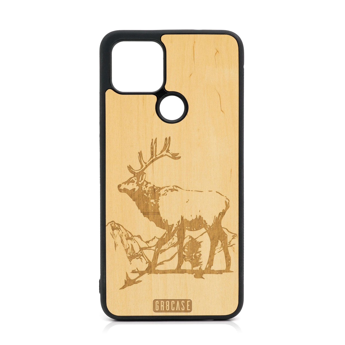 Elk Design Wood Case For Google Pixel 5 XL/4A 5G