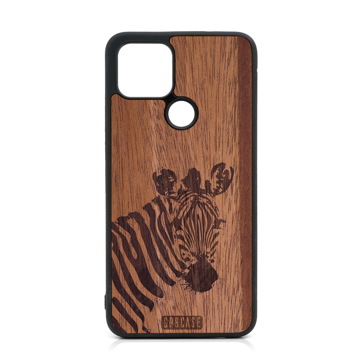 Lookout Zebra Design Wood Case For Google Pixel 5 XL/4A 5G