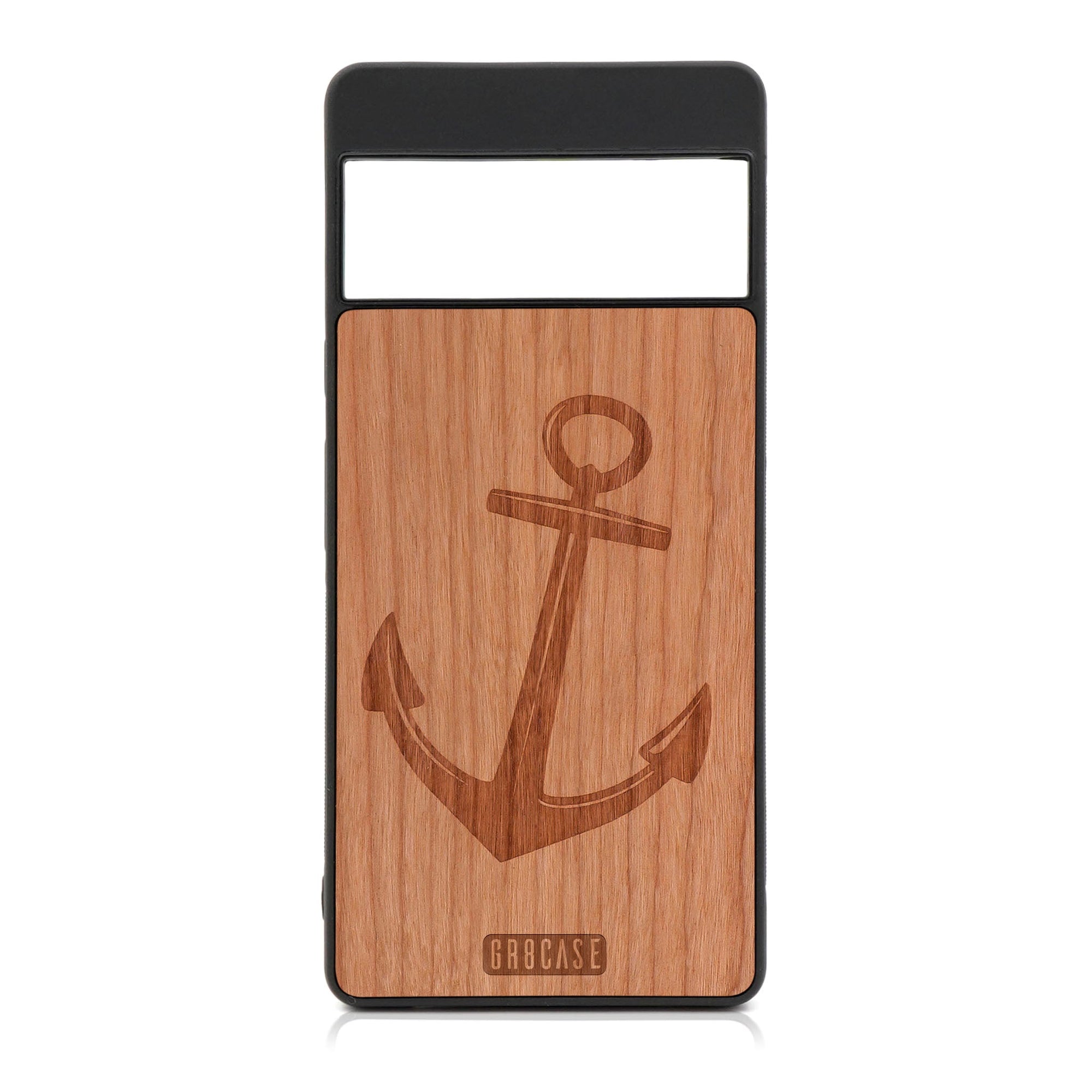 Anchor Design Wood Case For Google Pixel 6 Pro