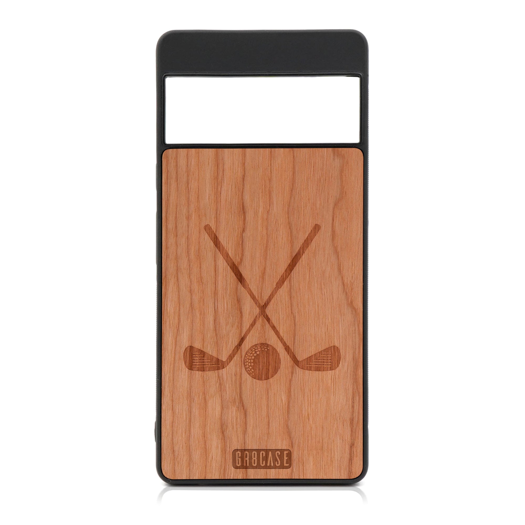 Golf Design Wood Case For Google Pixel 6