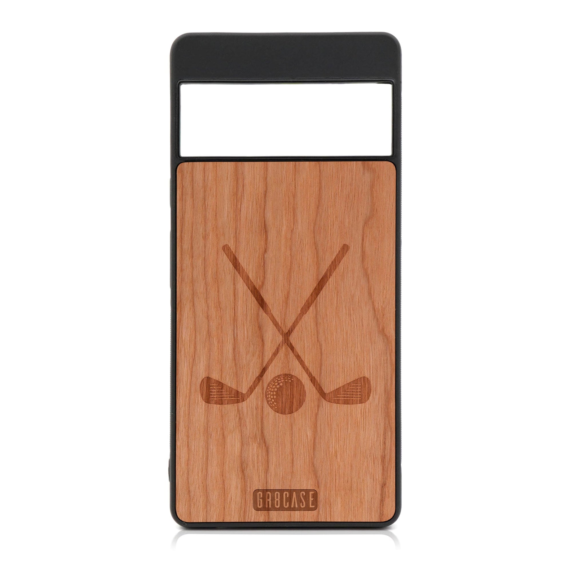 Golf Design Wood Case For Google Pixel 6 Pro