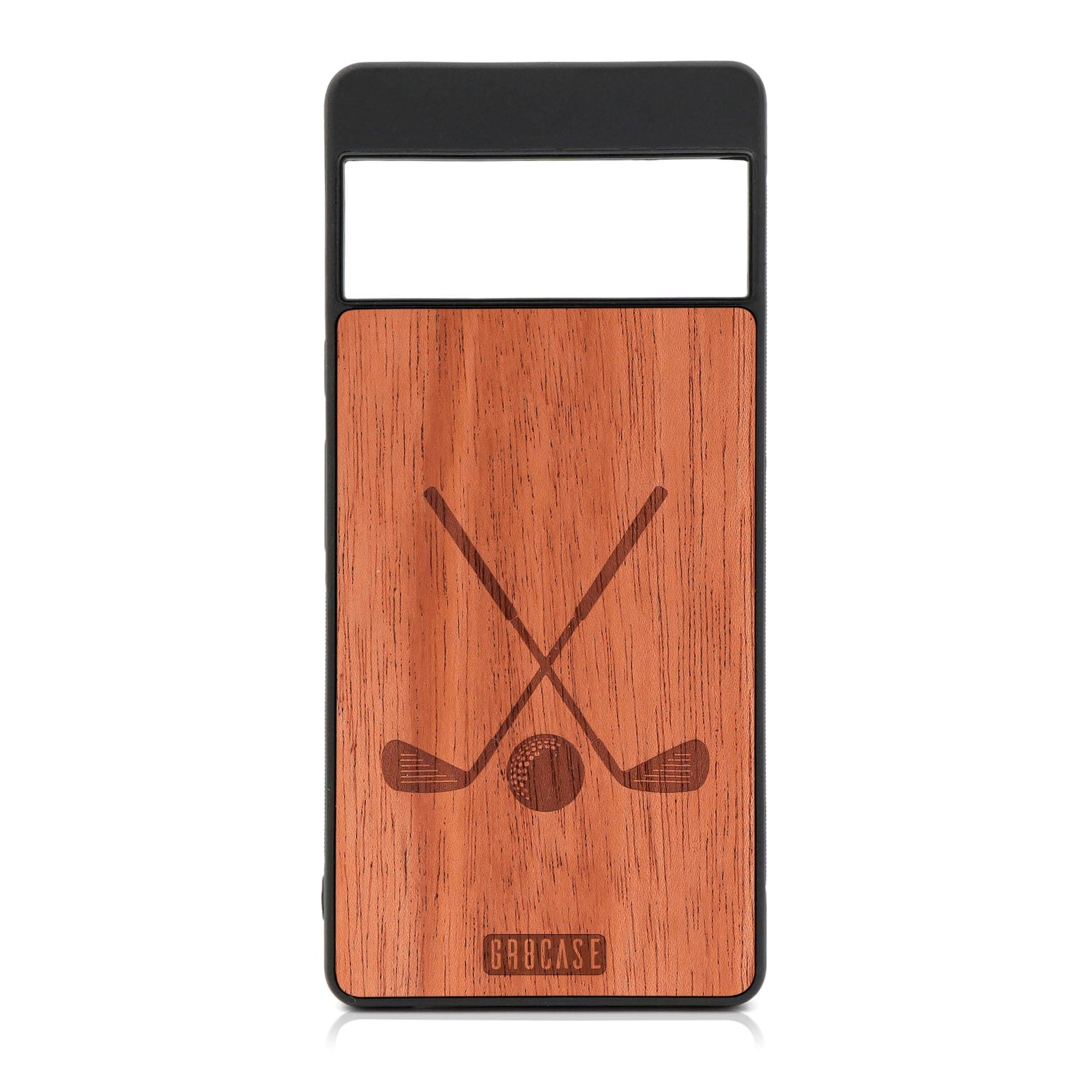 Golf Design Wood Case For Google Pixel 6A