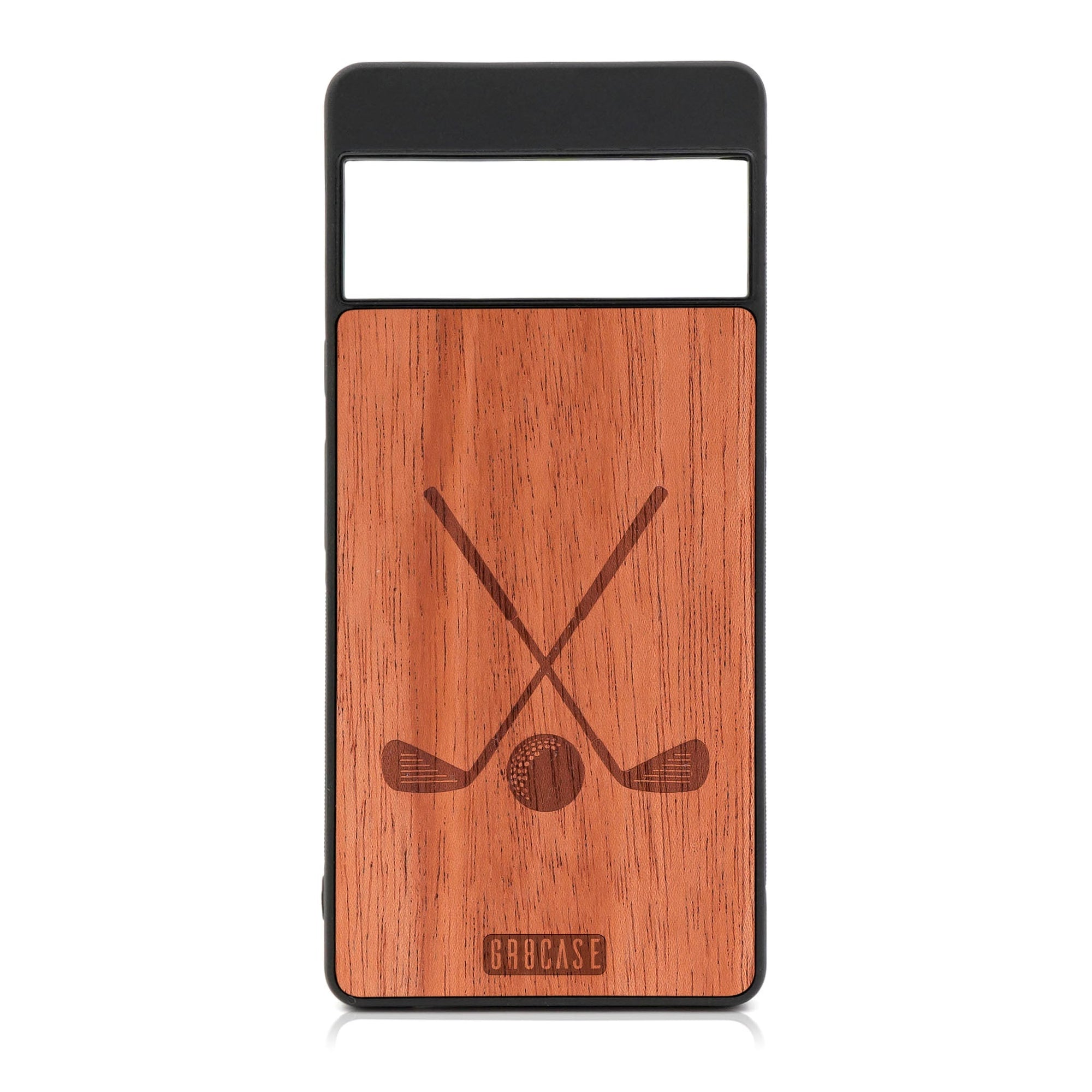 Golf Design Wood Case For Google Pixel 7