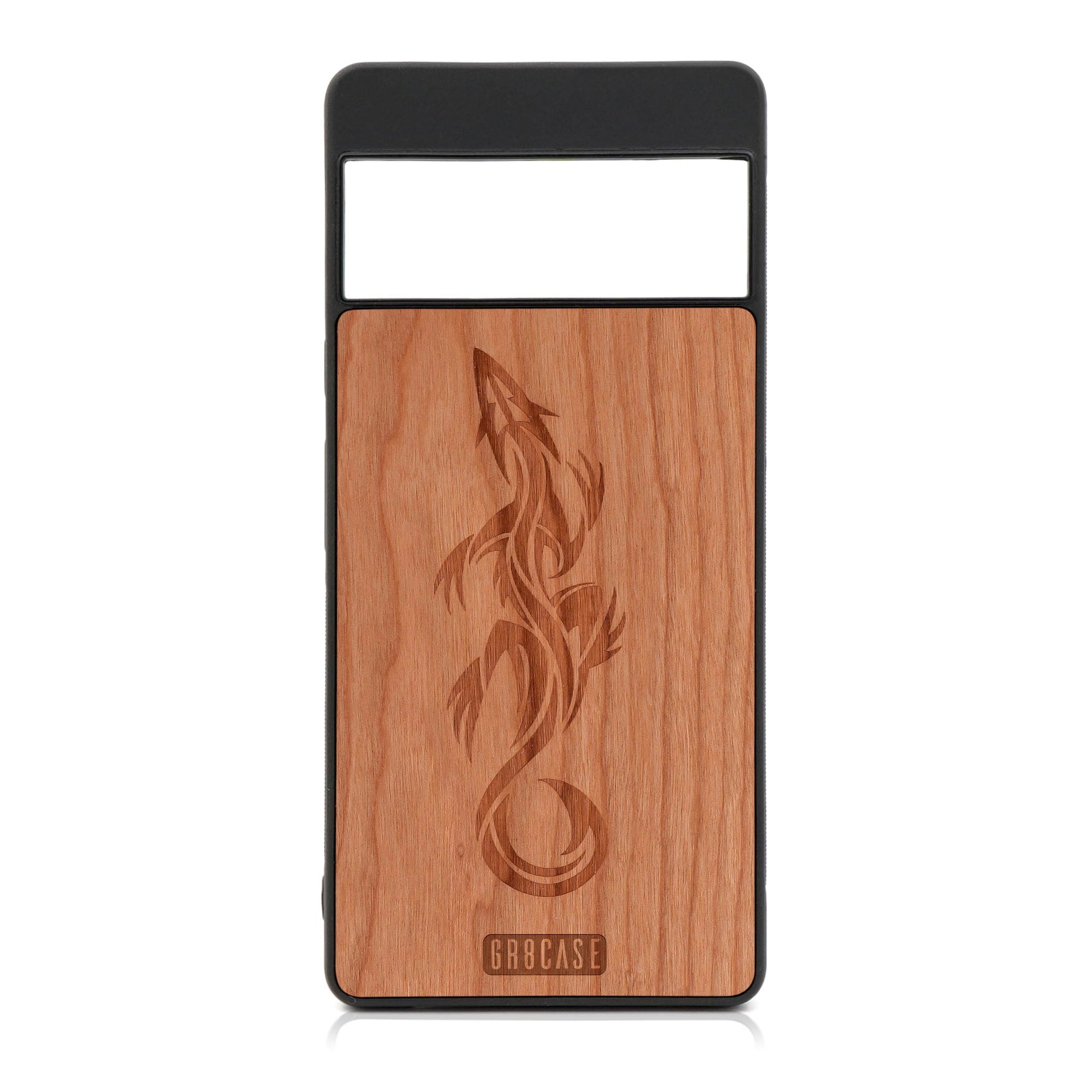Lizard Design Wood Case For Google Pixel 6 Pro