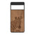 Lookout Zebra Design Wood Case For Google Pixel 6