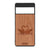 Swans Design Wood Case For Google Pixel 6A