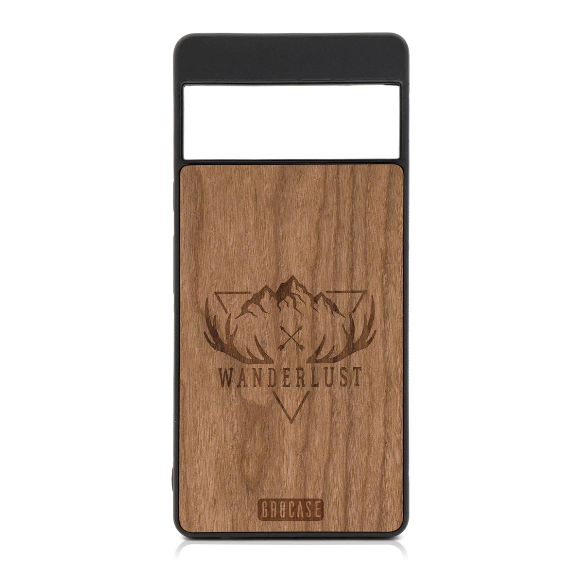Wanderlust Design Wood Case For Google Pixel 7